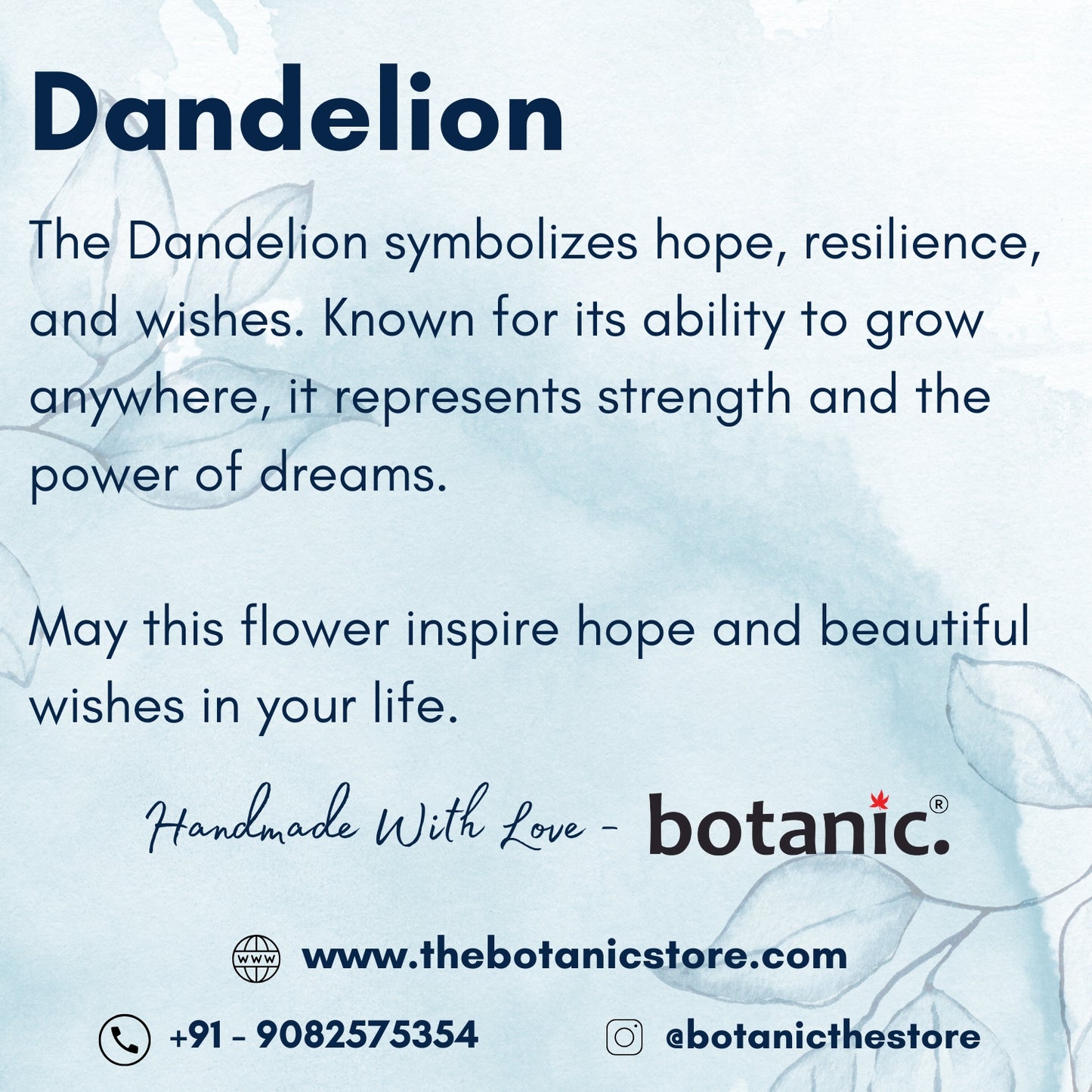 Dandelion Sphere Necklace