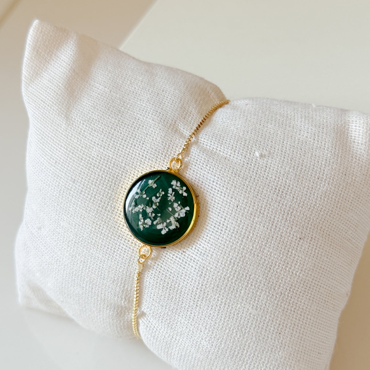 Mini Annes Lace Green Bracelet