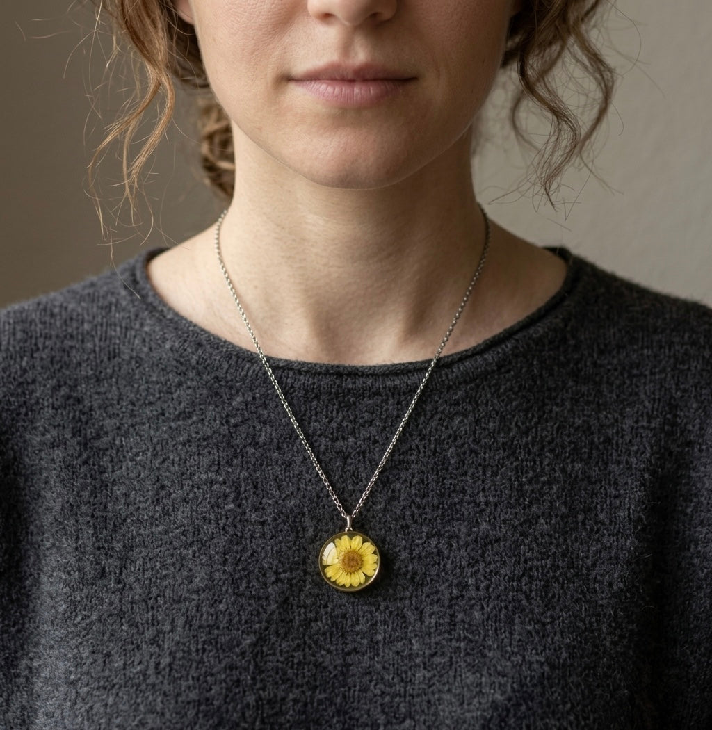 Solstice Horizon Dome Necklace