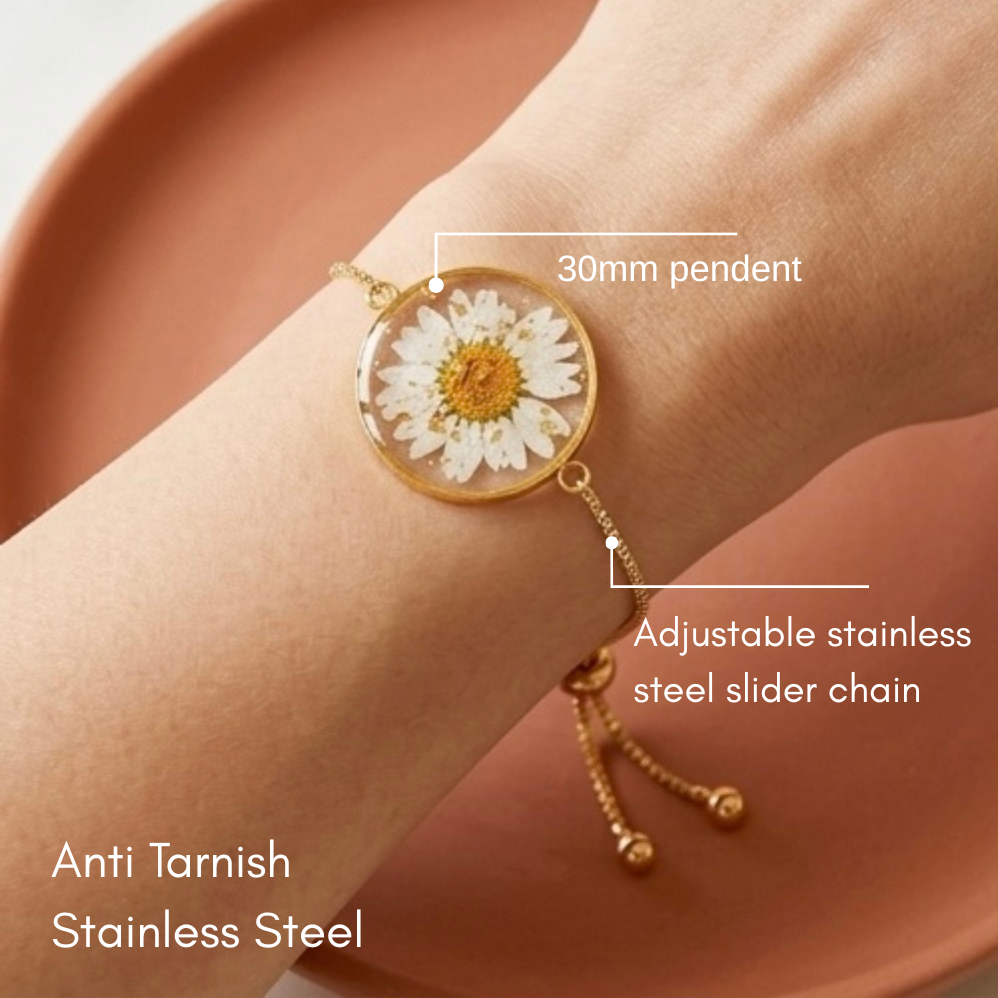 Stardust Daisy Gold/Silver Bracelet