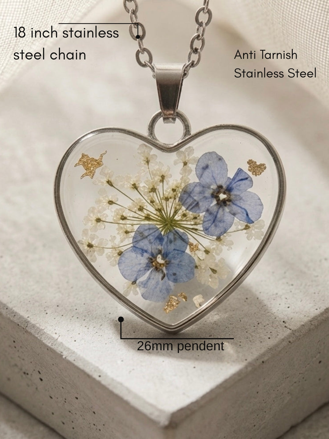 The Remembrance Heart Pendant