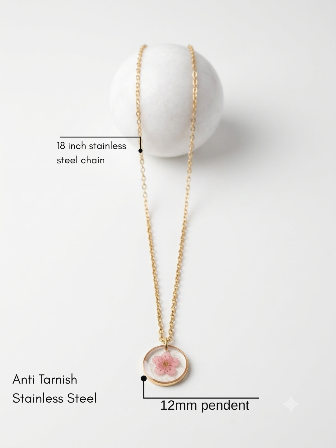 Springtide Perseverance Pendant (Pink)