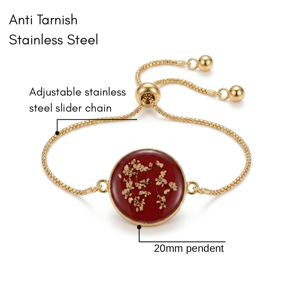 Mini Annes Lace Red Bracelet