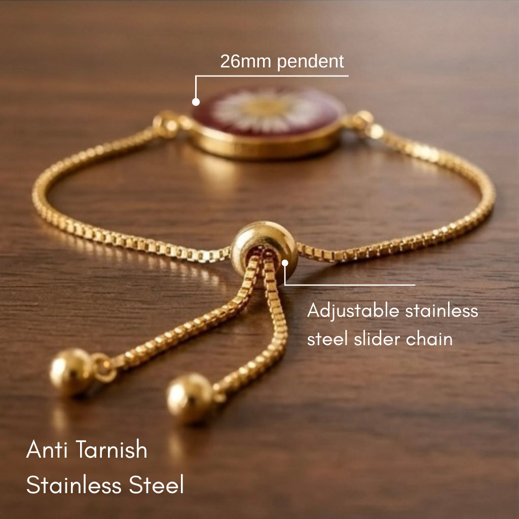 The Eternal Aster Bracelet - Red