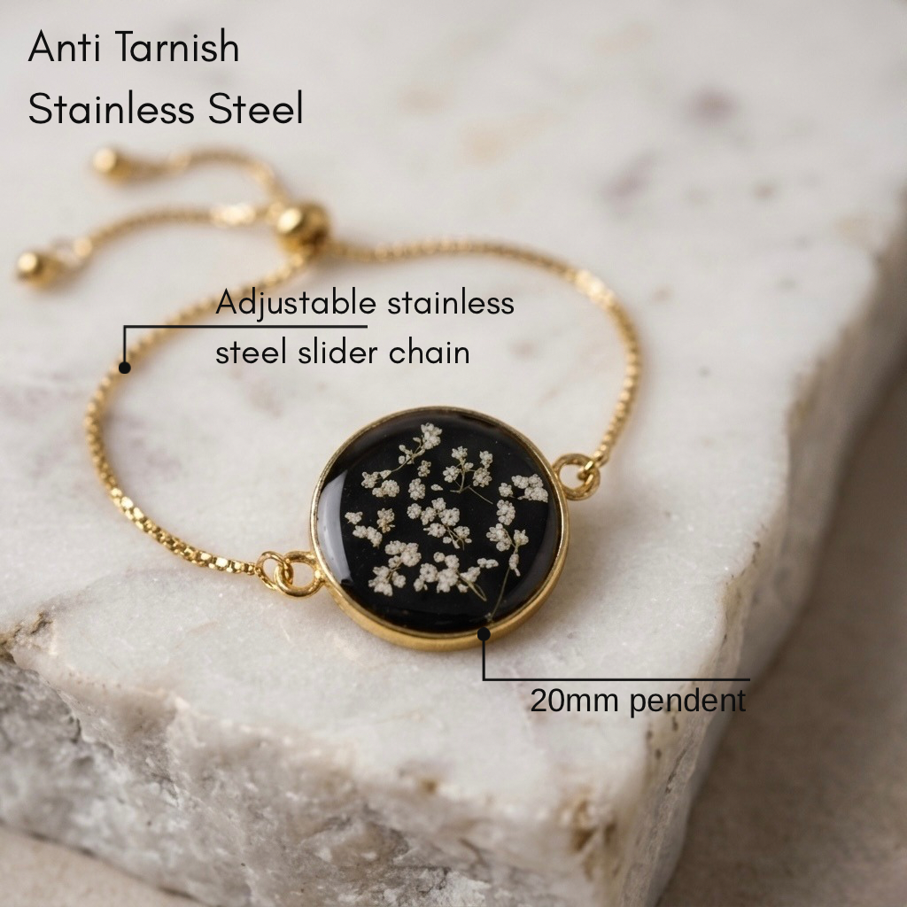 Mini Annes Lace Black Bracelet