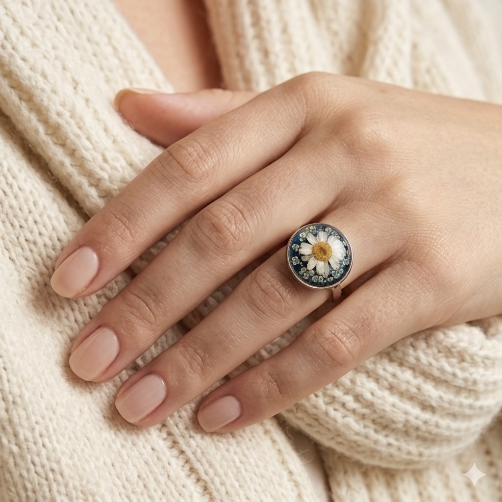White Dreamy Ring