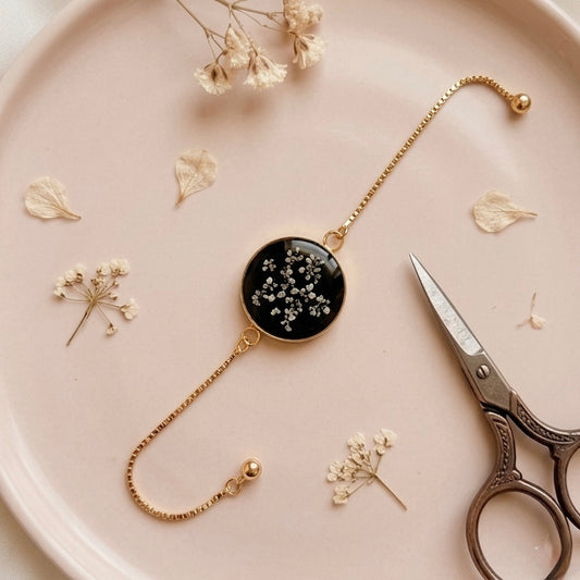 Mini Annes Lace Black Bracelet
