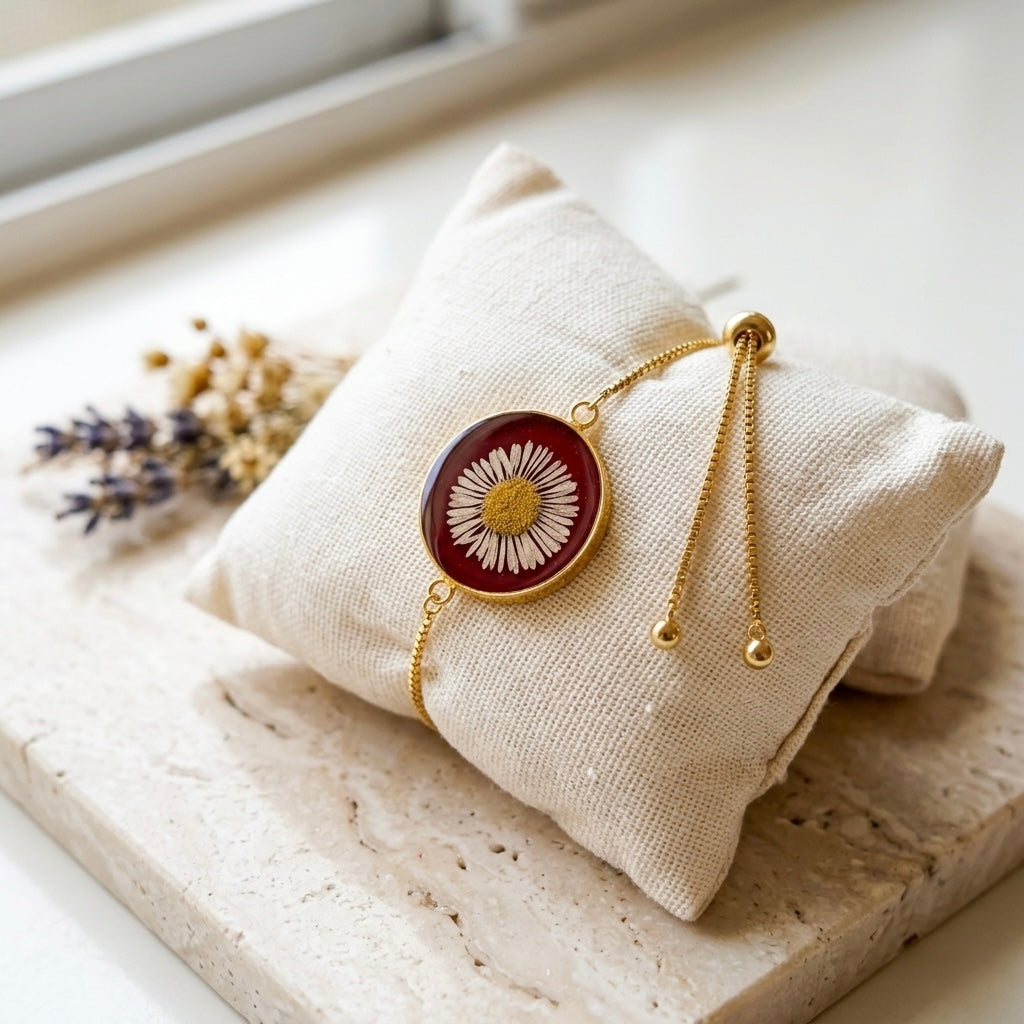 The Eternal Aster Bracelet - Red