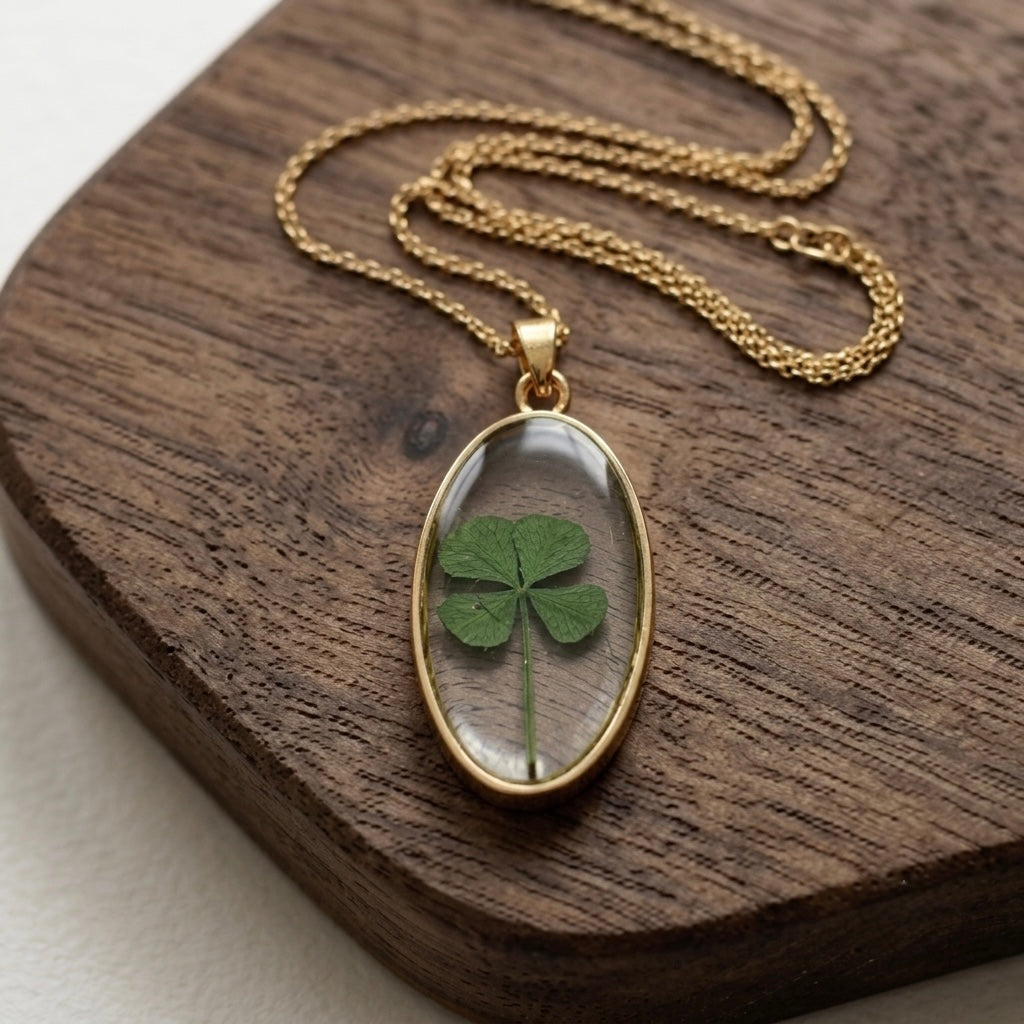 Eve's Lucky Token - Oval Gold