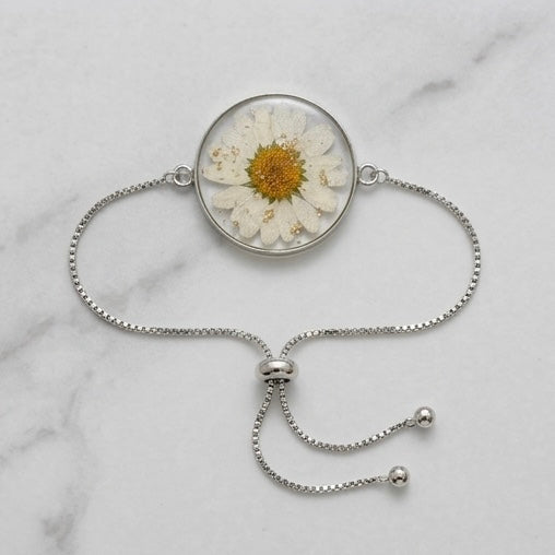 Daisy Shimmer Bracelets - Gold/Silver plated