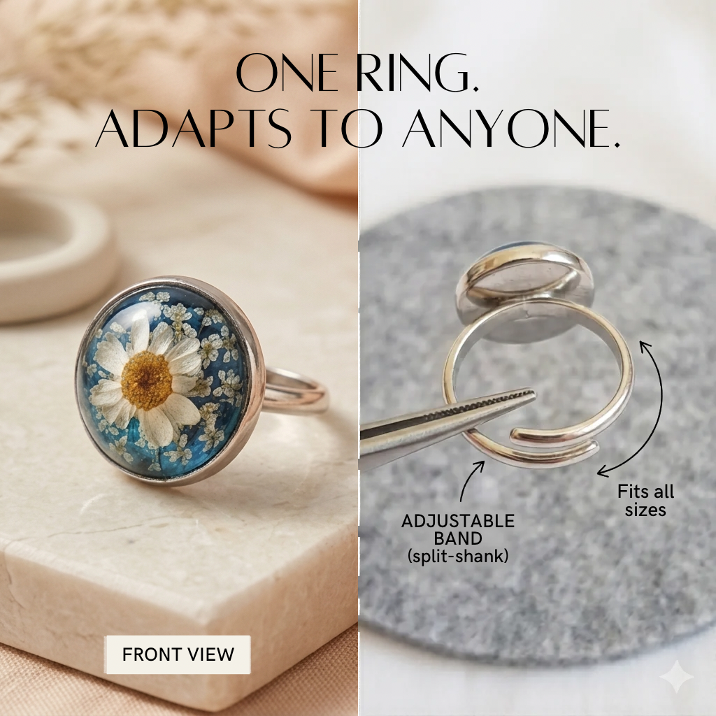 White Dreamy Ring