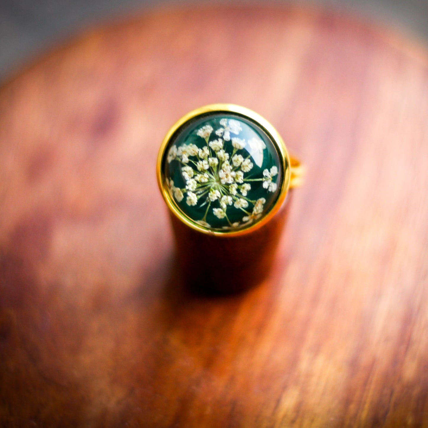 Green Indian Love Ring