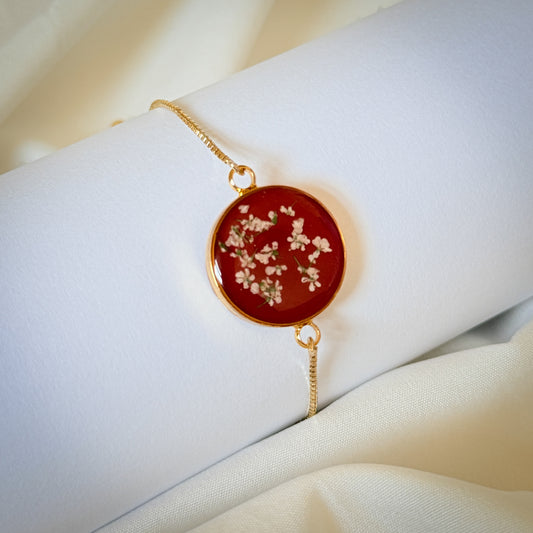 Mini Annes Lace Red Bracelet