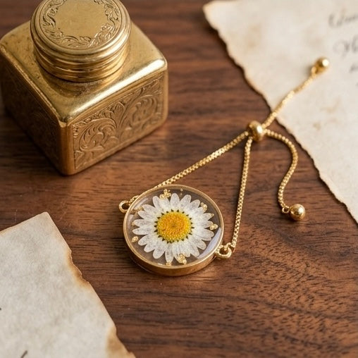 Daisy Shimmer Bracelets - Gold/Silver plated