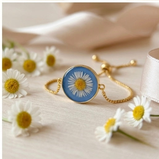 The Eternal Aster Bracelet - Blue