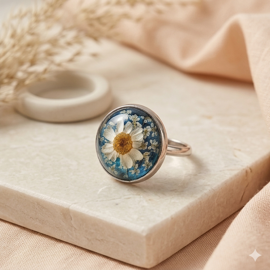 White Dreamy Ring