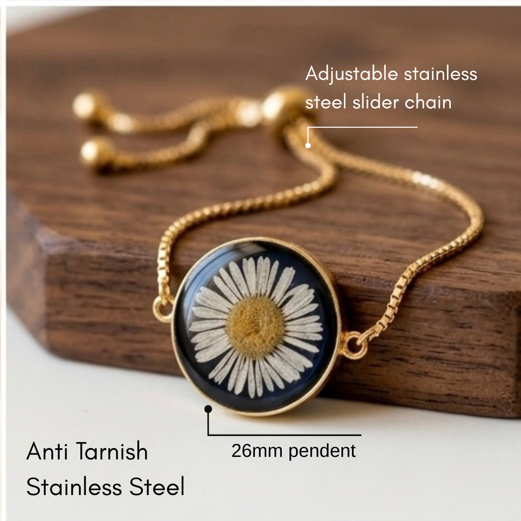 The Eternal Aster Bracelet - Black