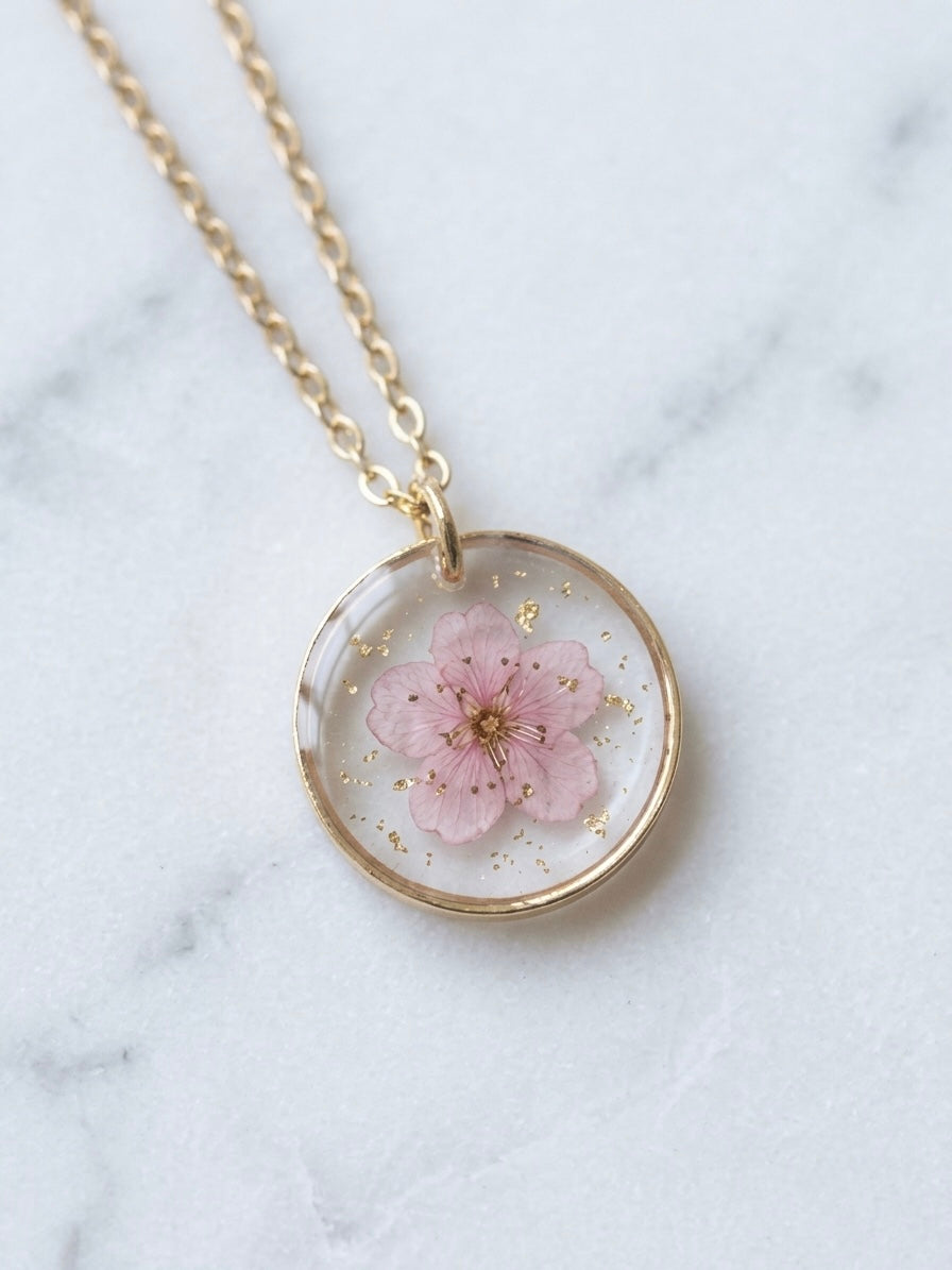 Springtide Perseverance Pendant (Pink)