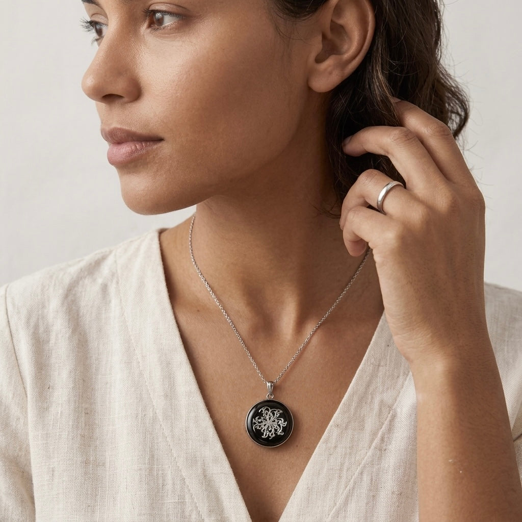 Eclipse Bloom Pendant
