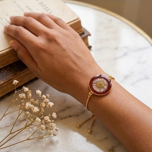 The Eternal Aster Bracelet - Red