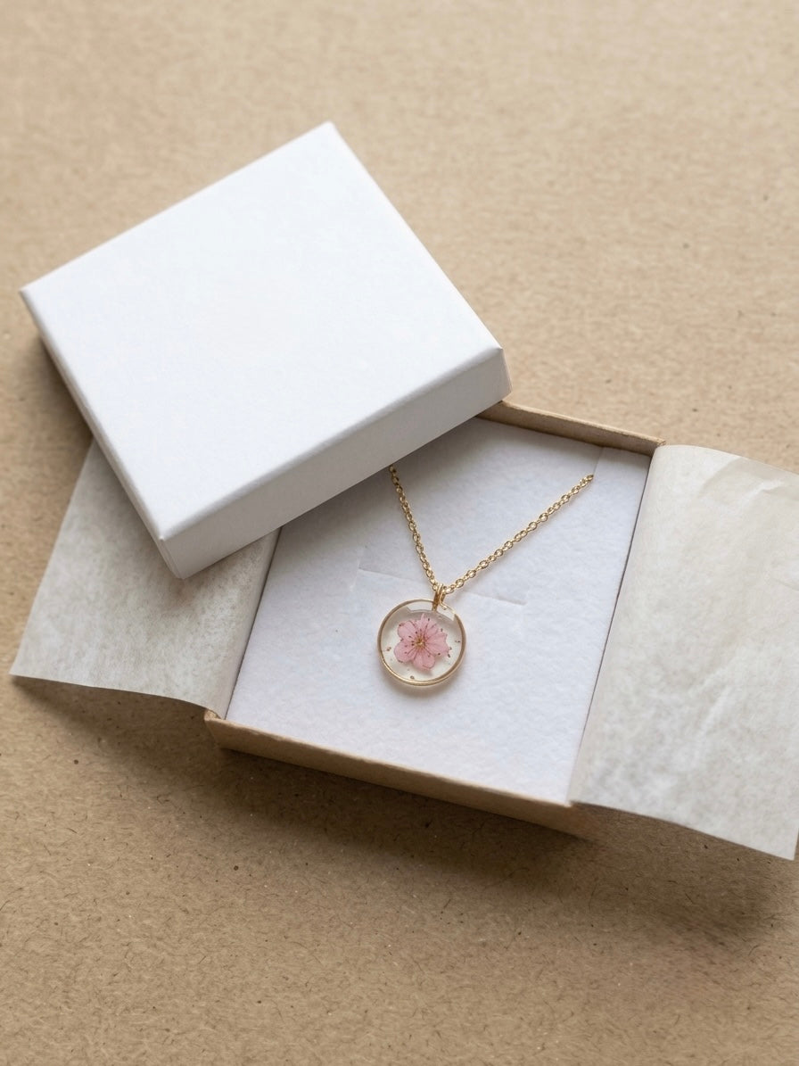 Springtide Perseverance Pendant (Pink)