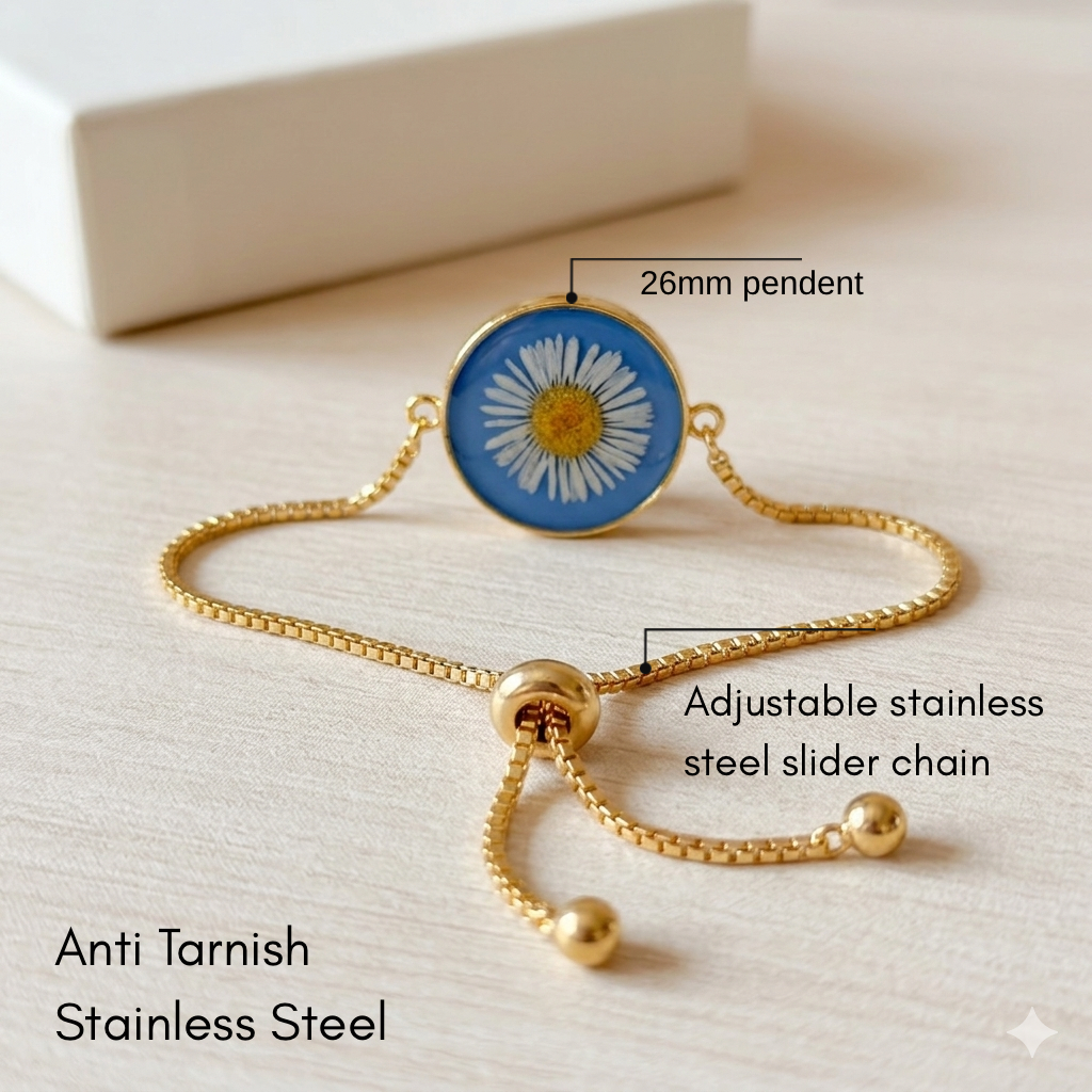 The Eternal Aster Bracelet - Blue