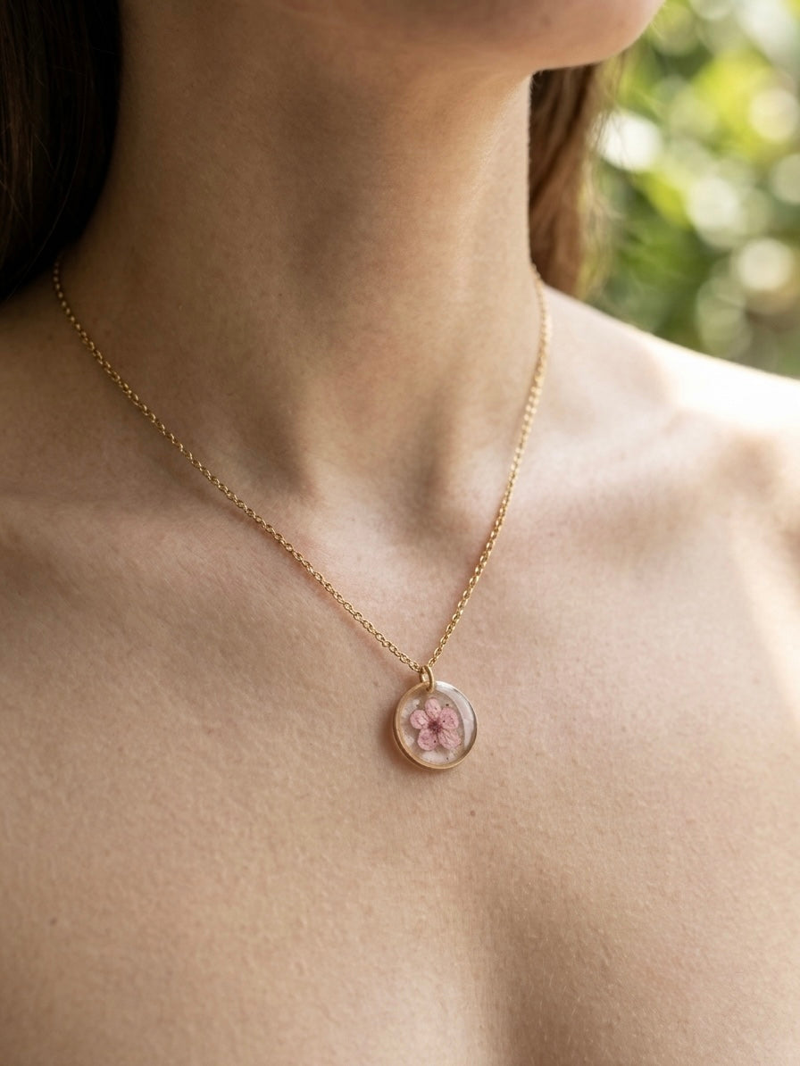 Springtide Perseverance Pendant (Pink)