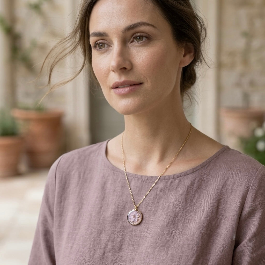 Springtide Perseverance Pendant (Pink)