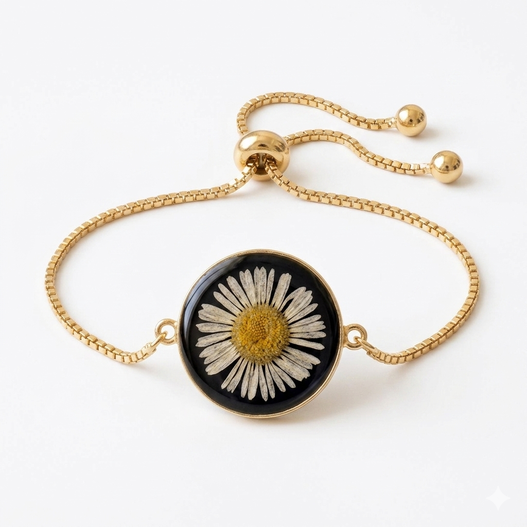 The Eternal Aster Bracelet - Black