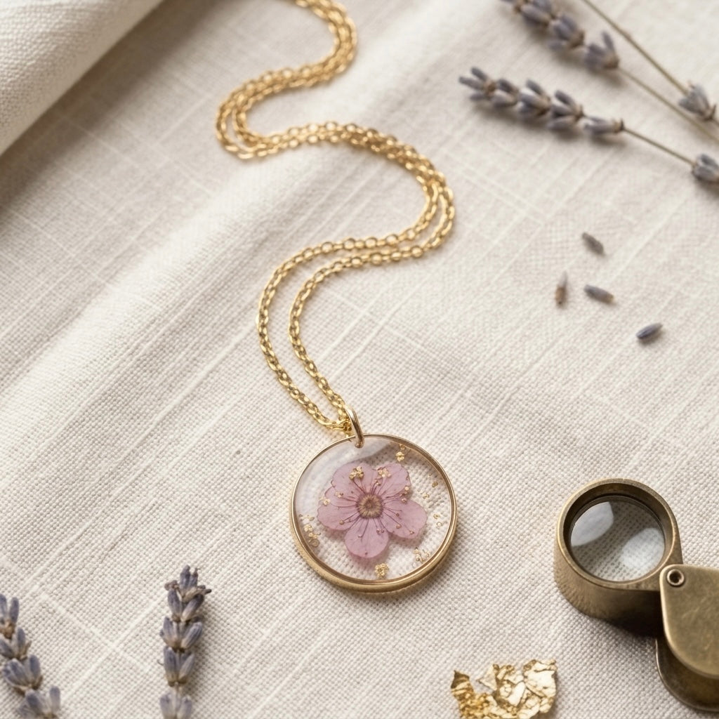 Springtide Perseverance Pendant (Pink)