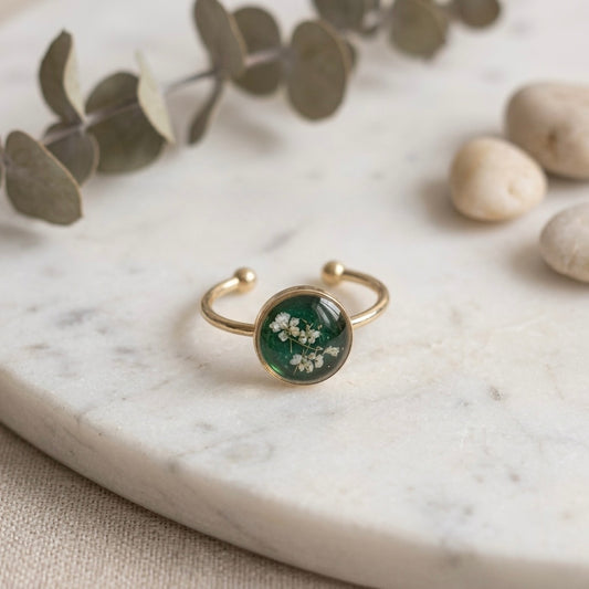 The Emerald Meadow Ring