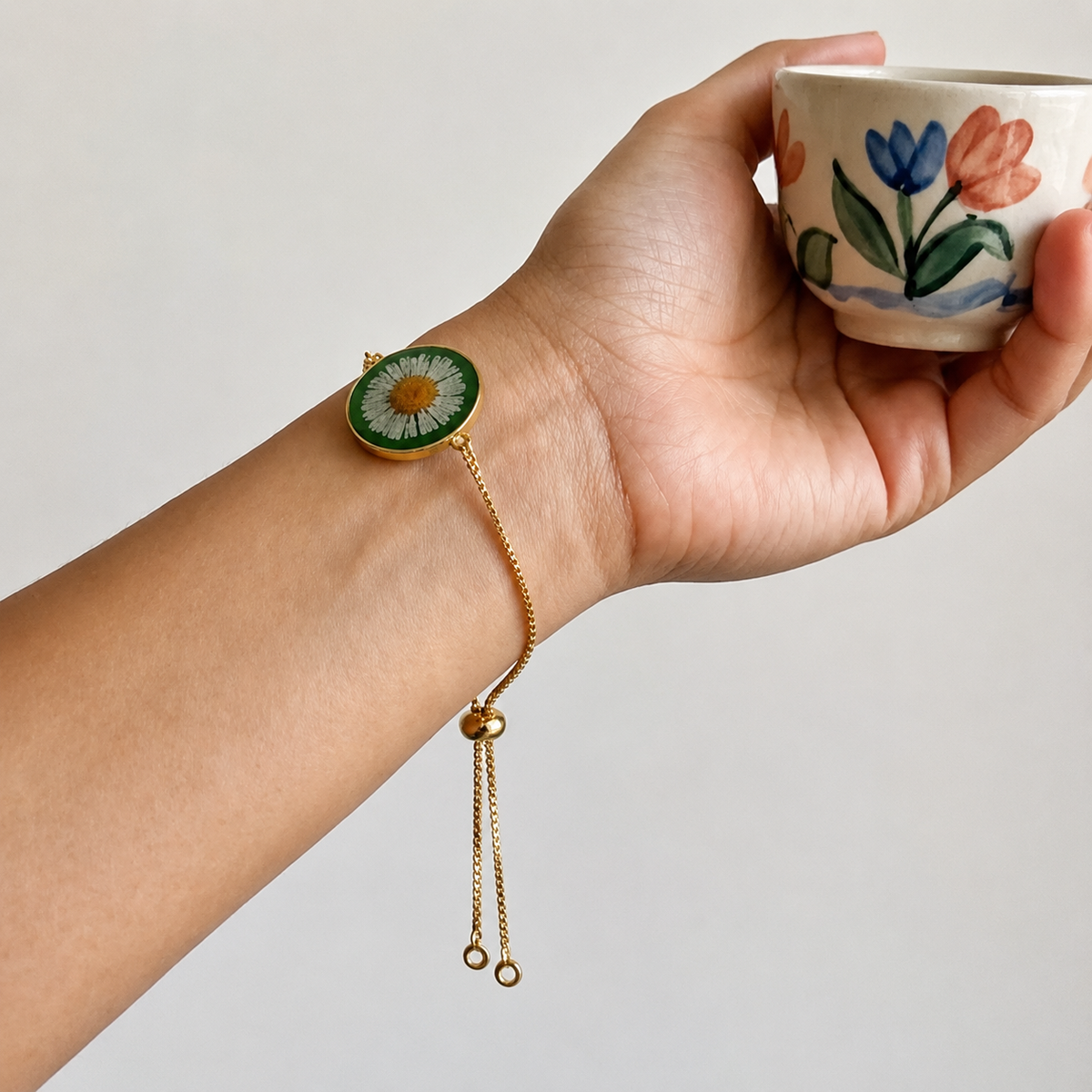Verdant Astraea Gold Bracelet