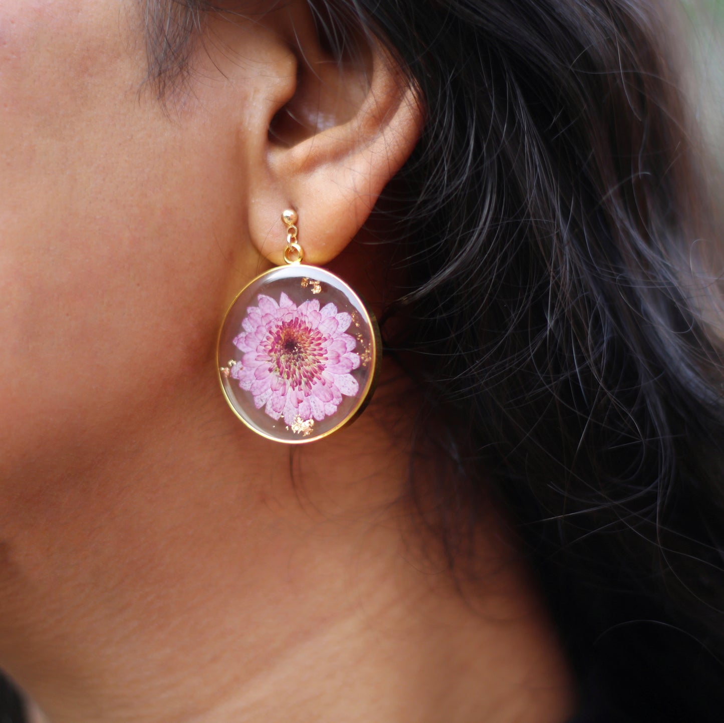 Chrysanthemum Earrings